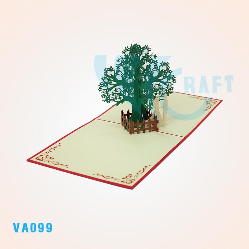 Love Tree Pop Up Card 2