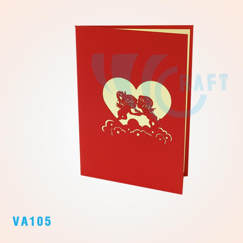 Cupid 3 Pop Up Card