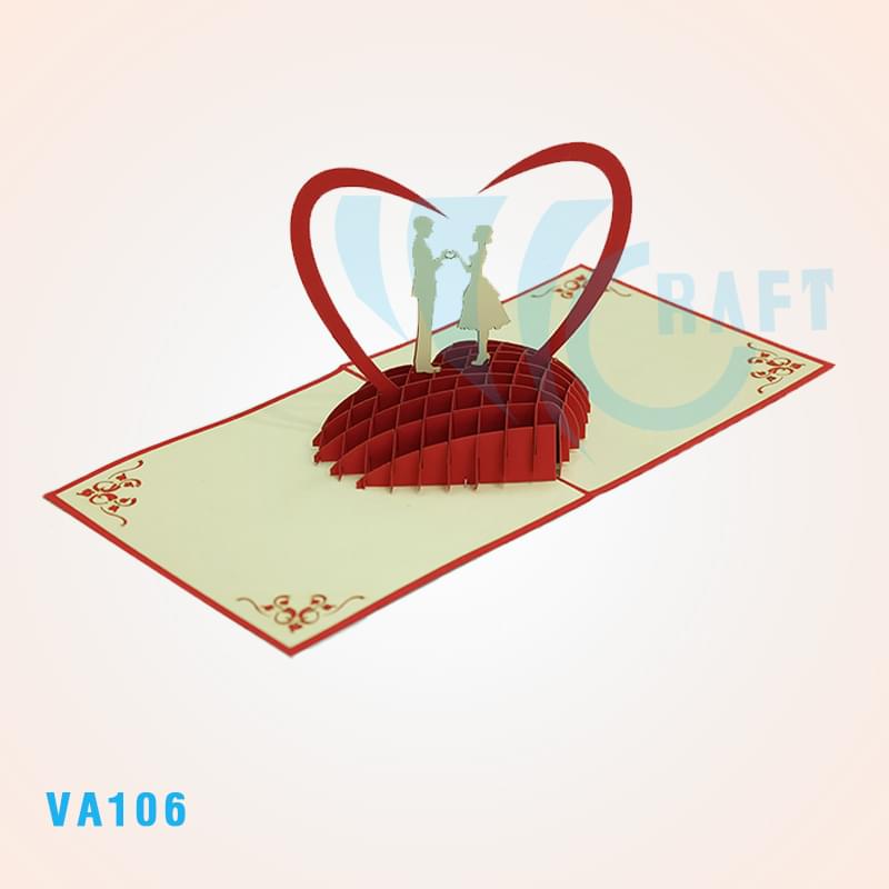 Married Couple Pop Up Card 2