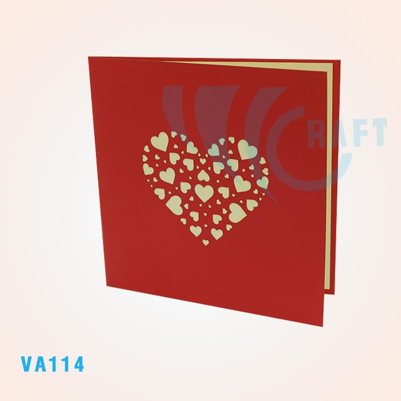 Hearts Tree Pop Up Card 2