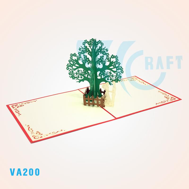Love Tree Pop Up Card