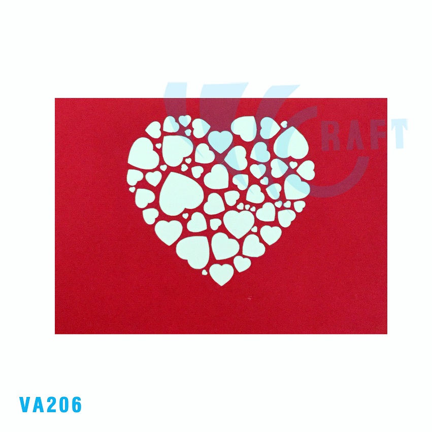 My Heart Have Wings Pop Up Card