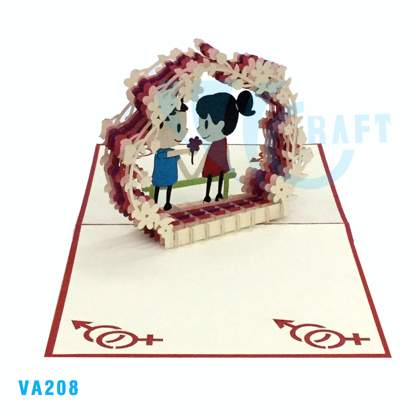 Married Couple Pop Up Card 1