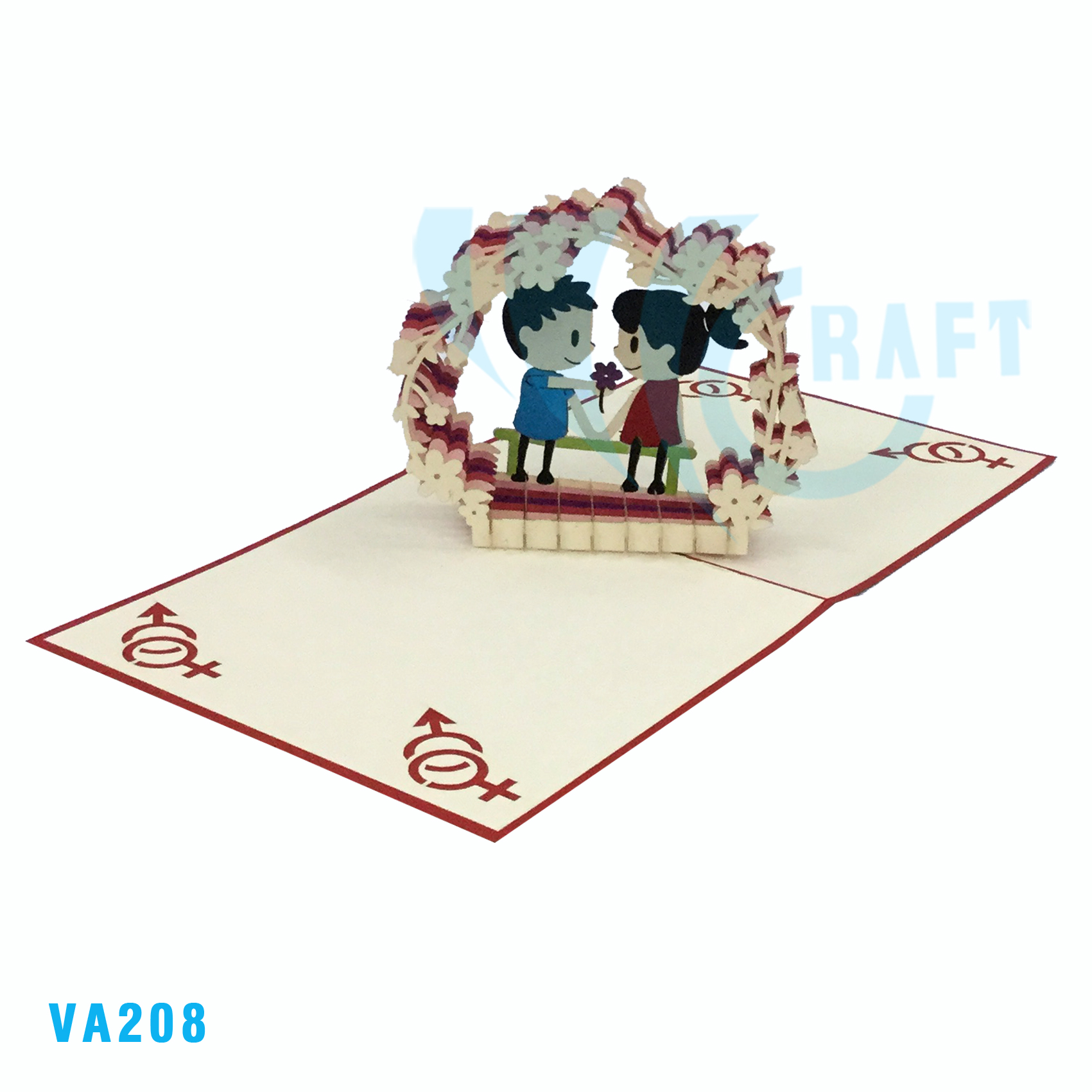 Married Couple Pop Up Card 1