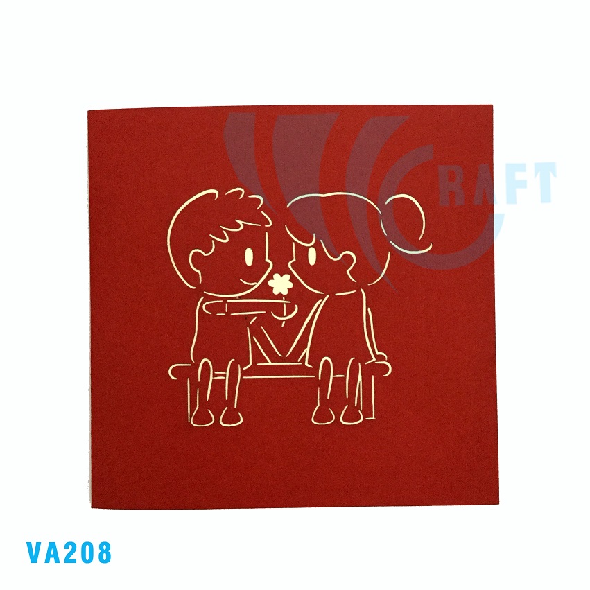 Married Couple Pop Up Card 1