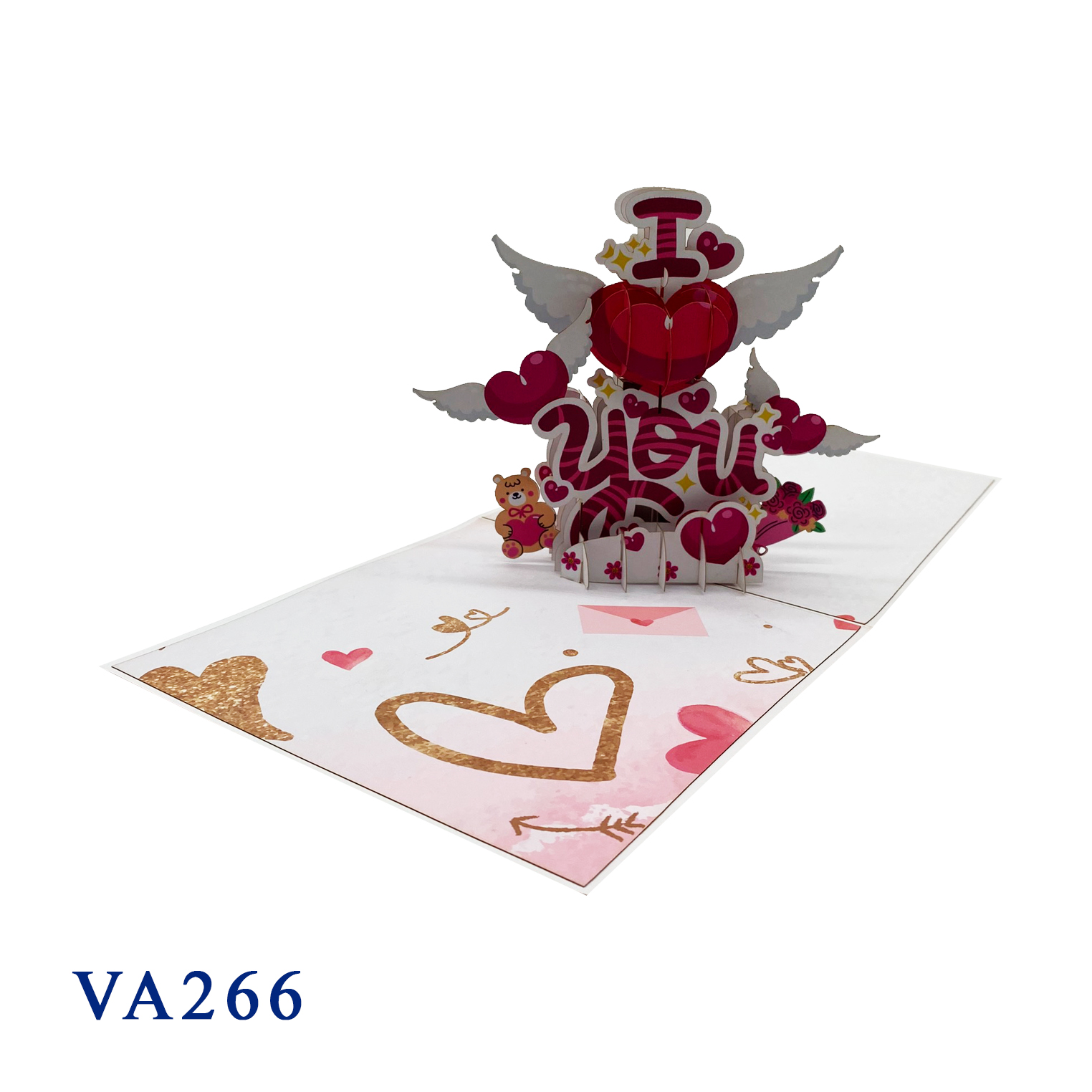 I Love You Pop Up Card