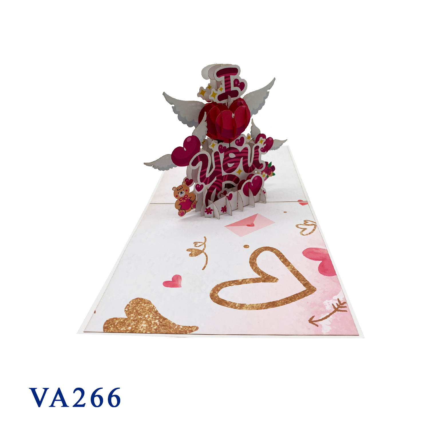 I Love You Pop Up Card