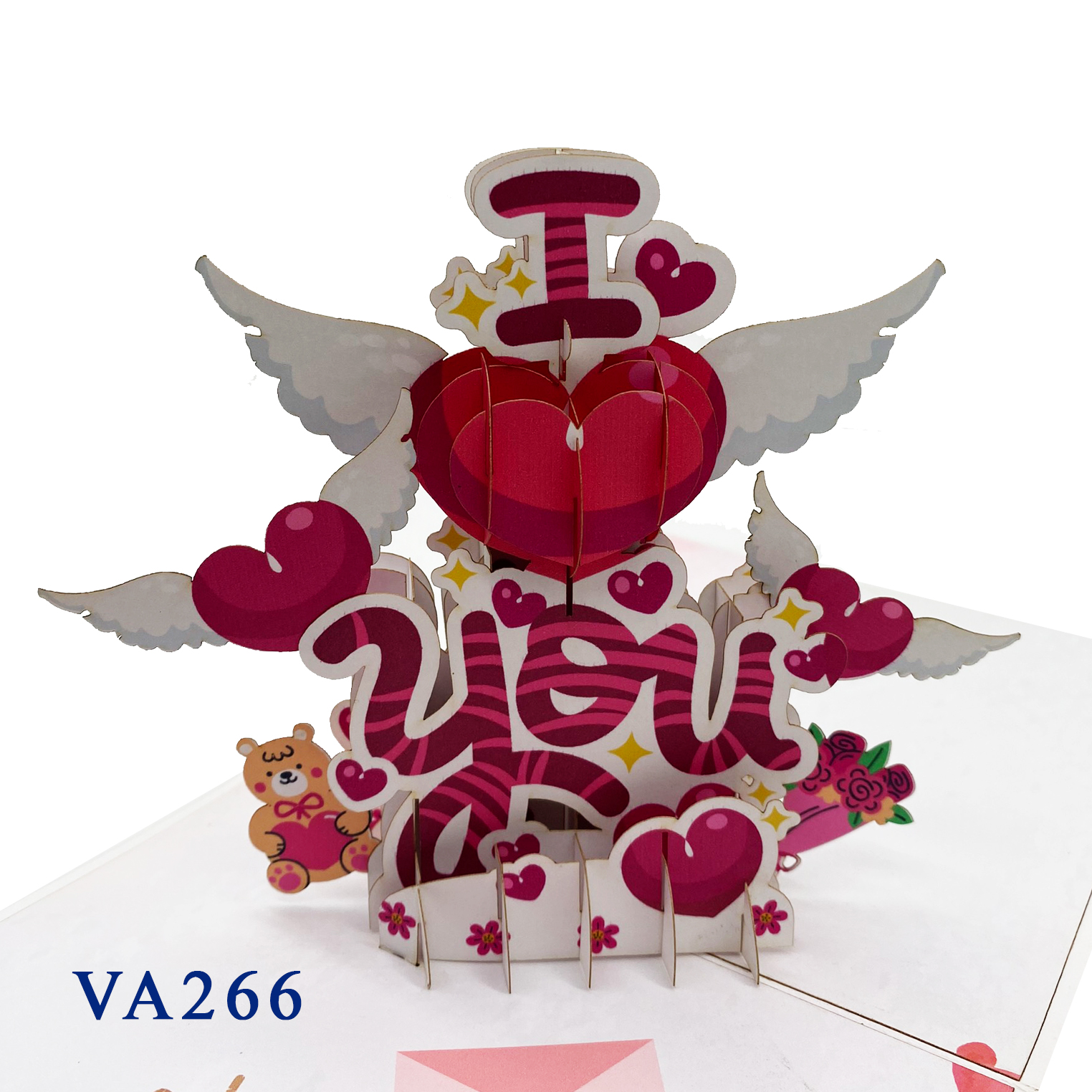I Love You Pop Up Card