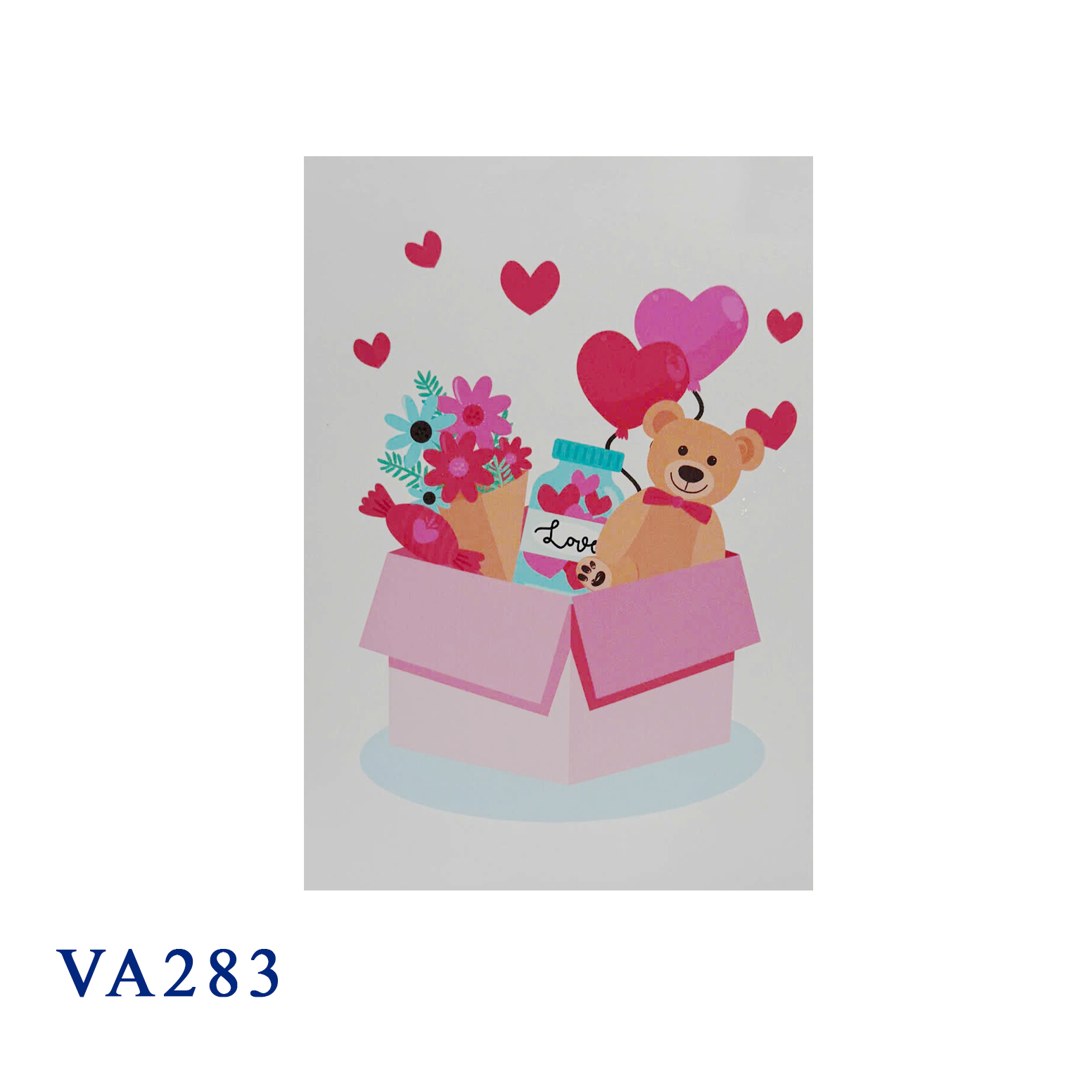 Valentine Box Gifts 3D Pop Up Card