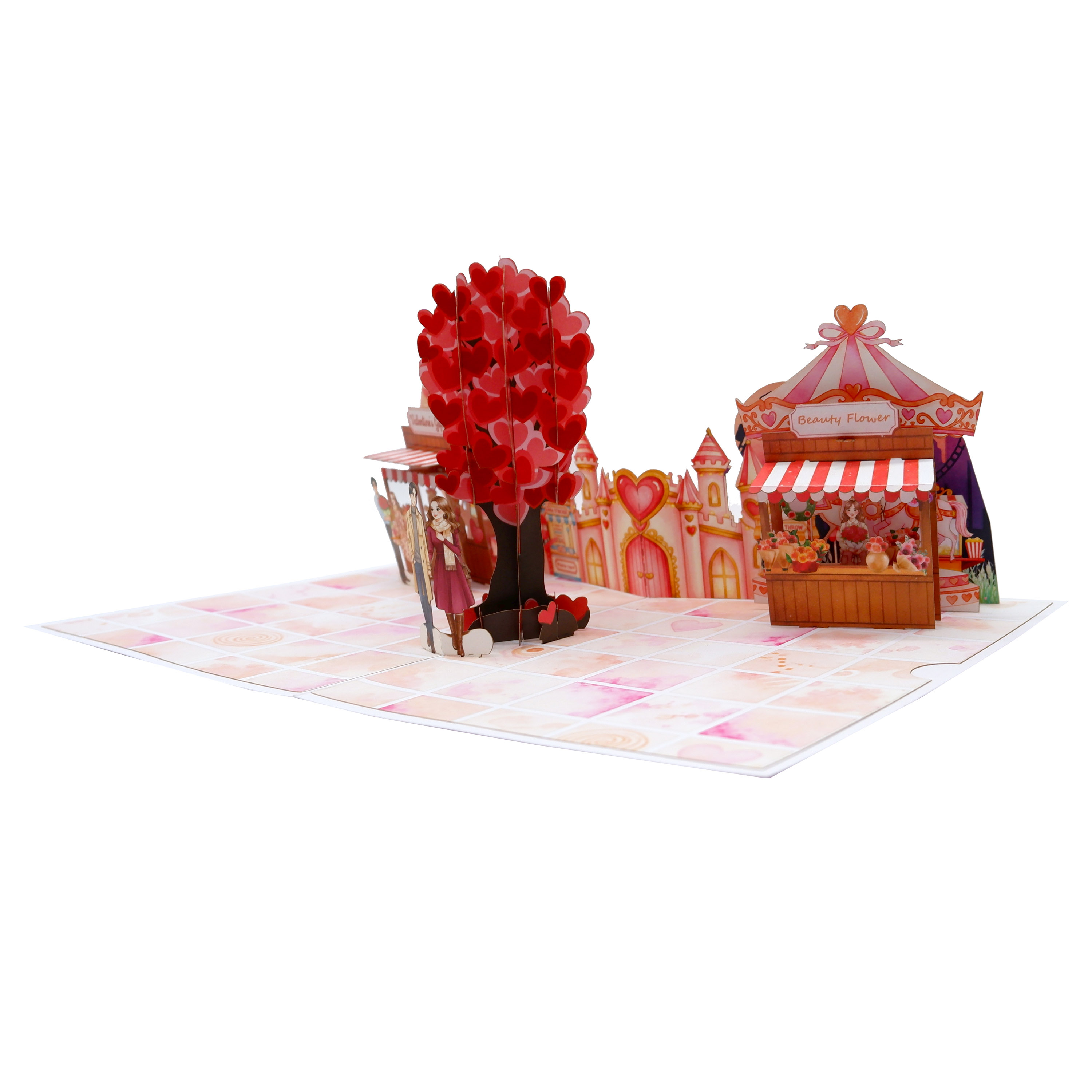 Valentines Pop Up Greeting Card