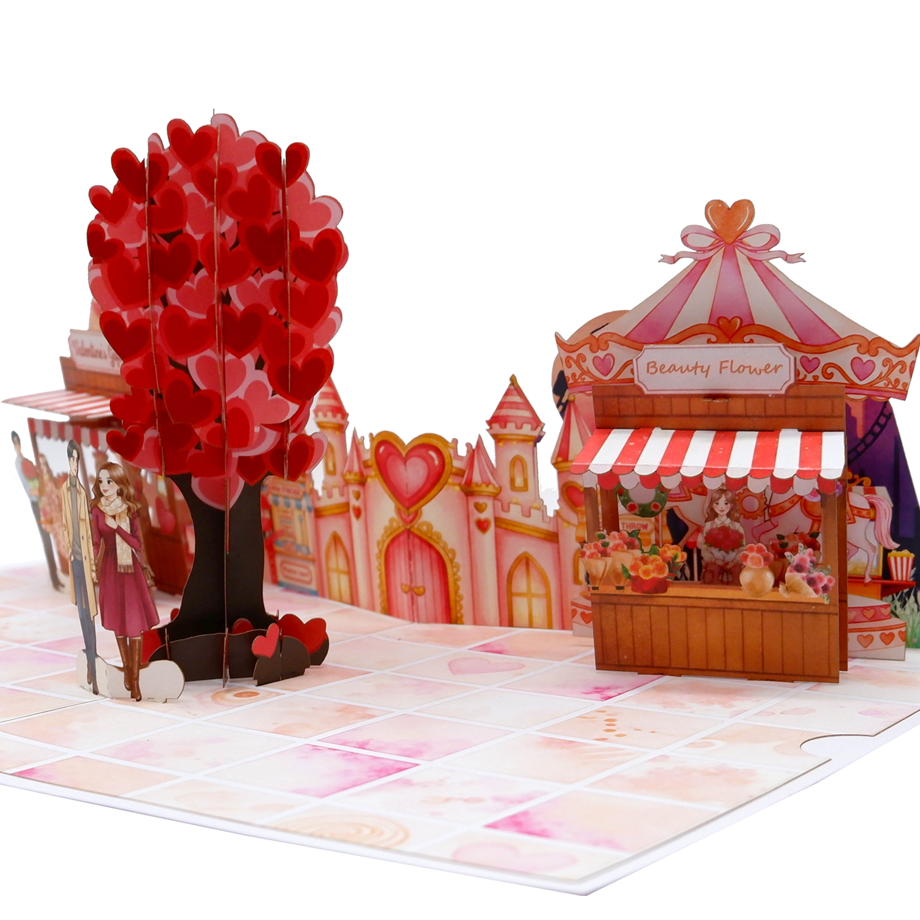 Valentines Pop Up Greeting Card