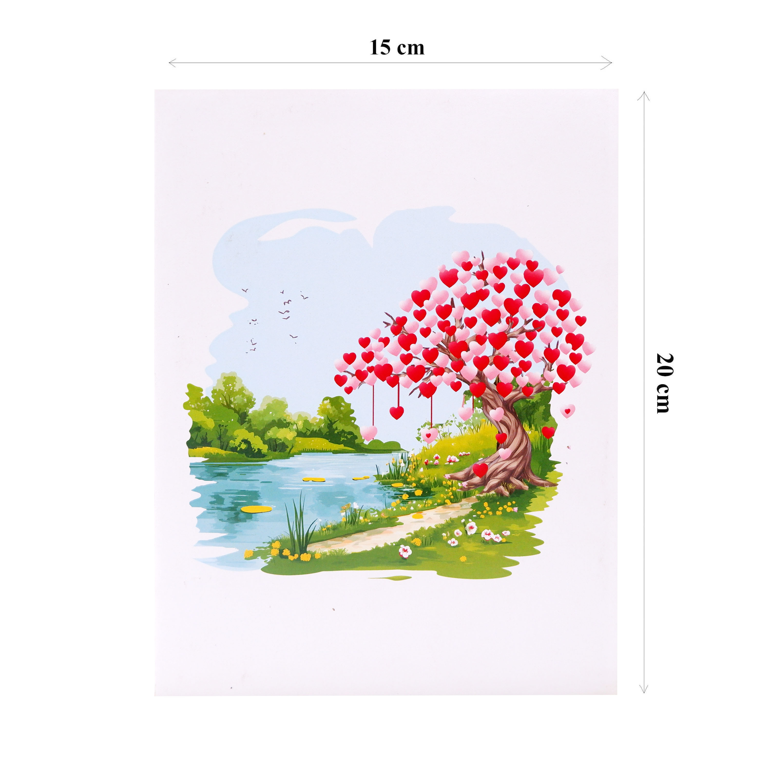Love Tree Pop-Up Card – A Romantic 3D Story of Love