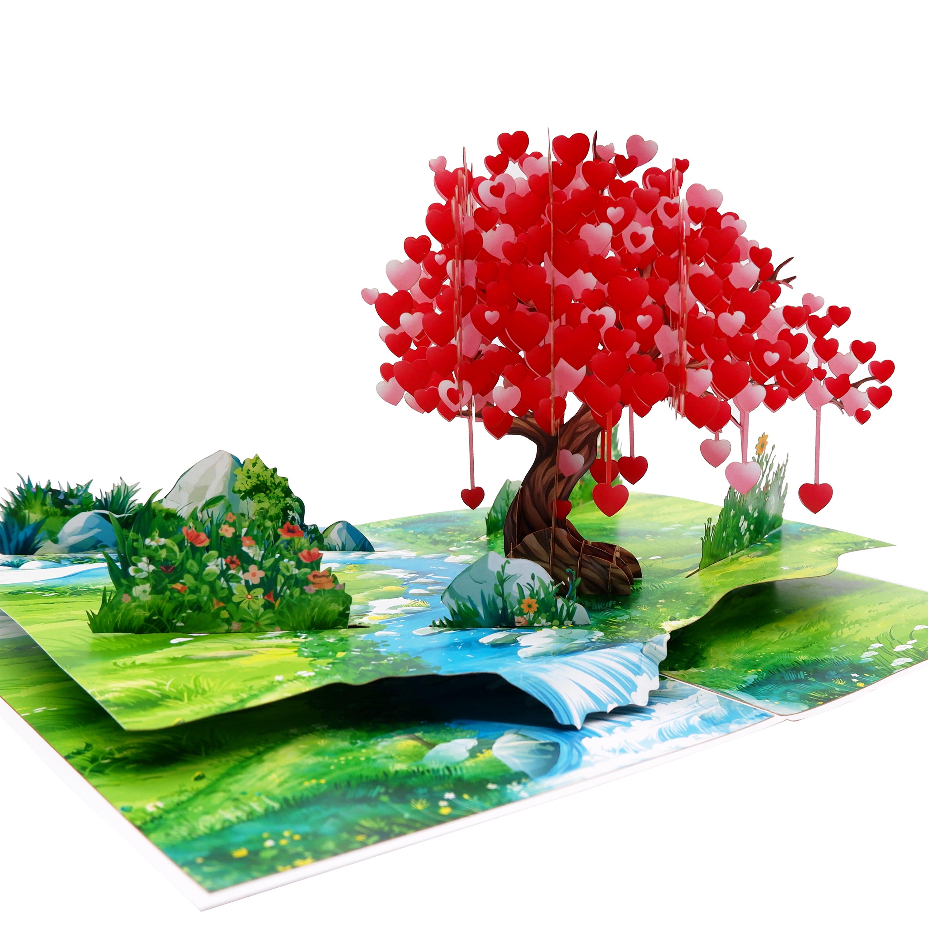 Love Tree Pop-Up Card – A Romantic 3D Story of Love