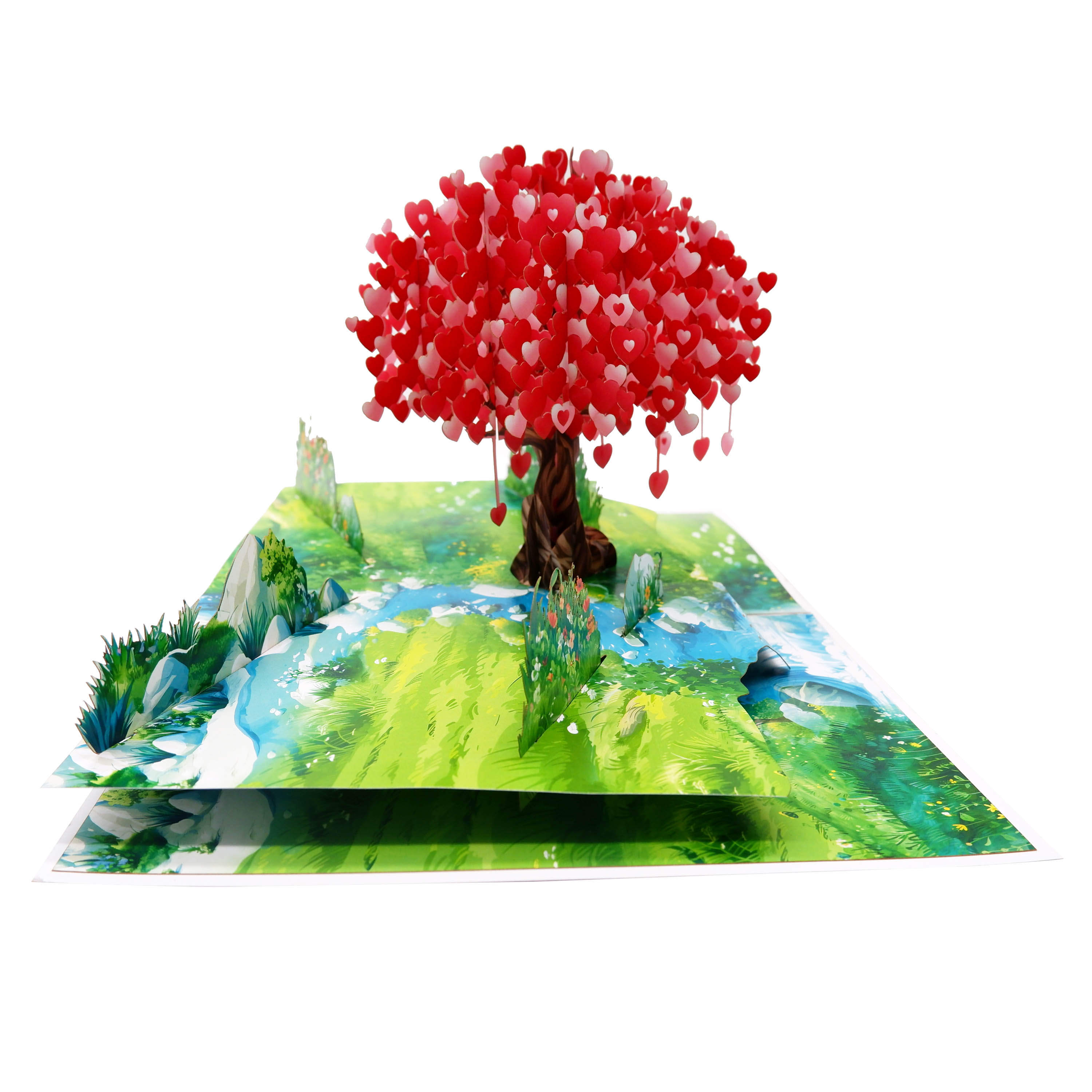 Love Tree Pop-Up Card – A Romantic 3D Story of Love