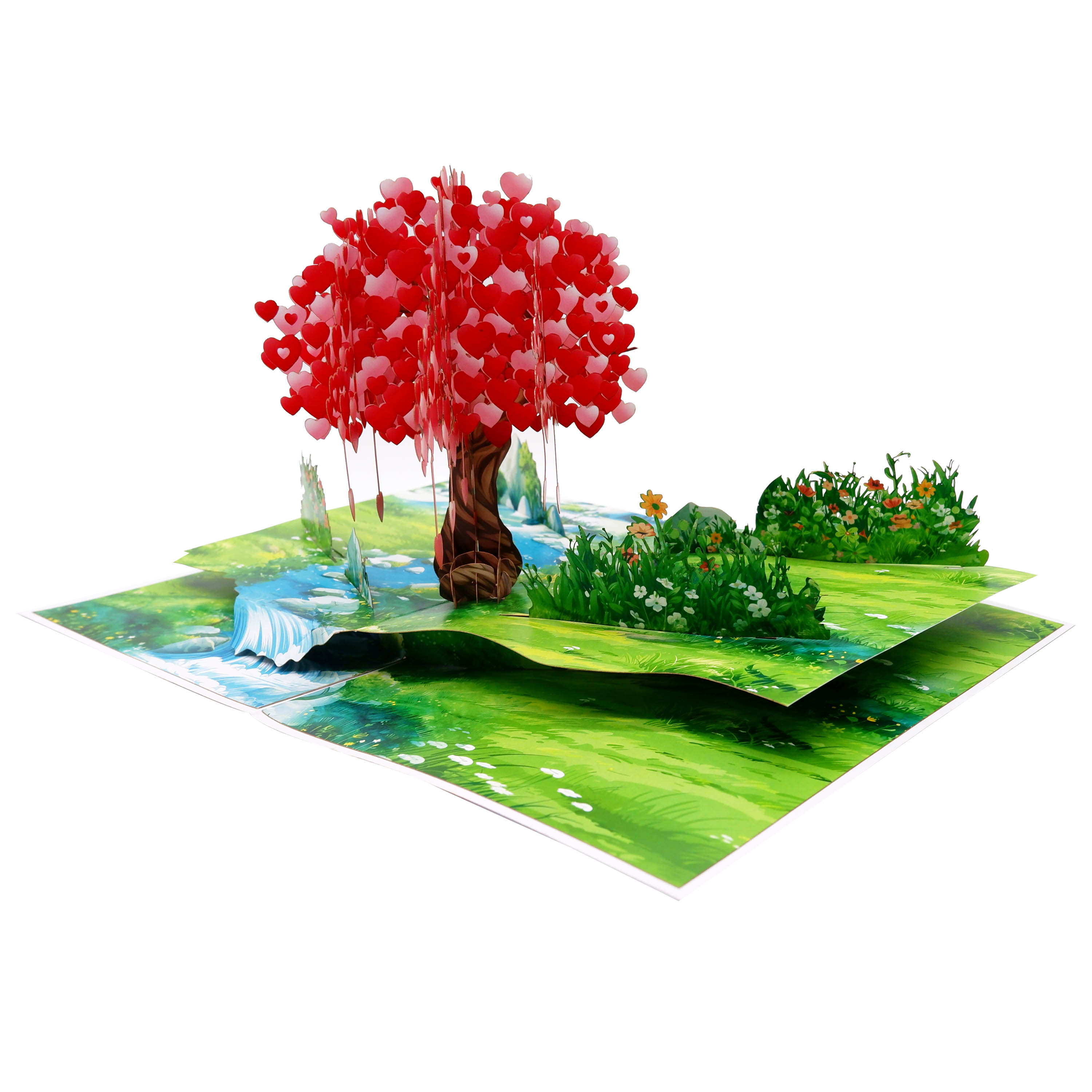 Love Tree Pop-Up Card – A Romantic 3D Story of Love
