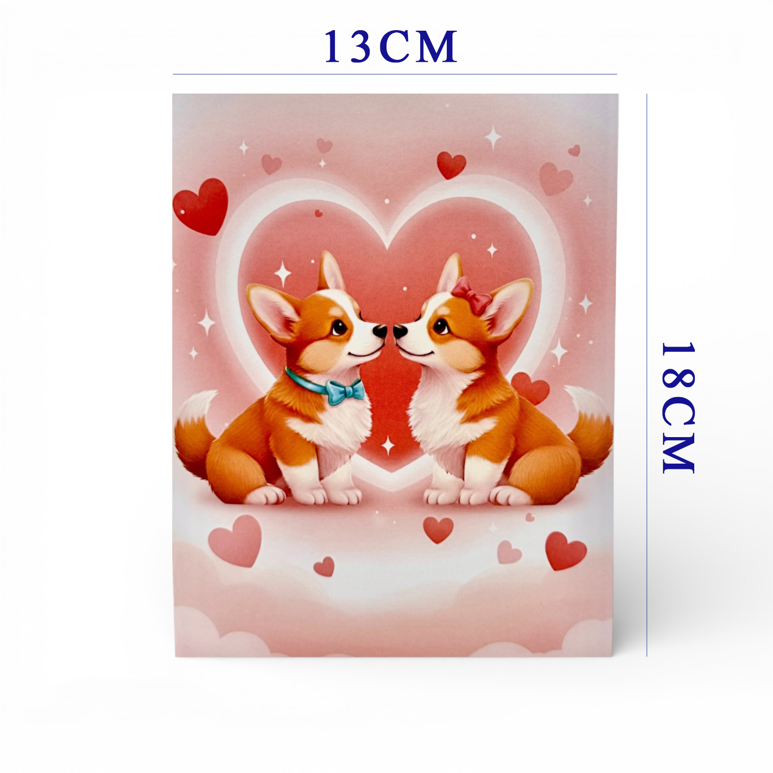 Corgi Love 3D Pop-Up Card