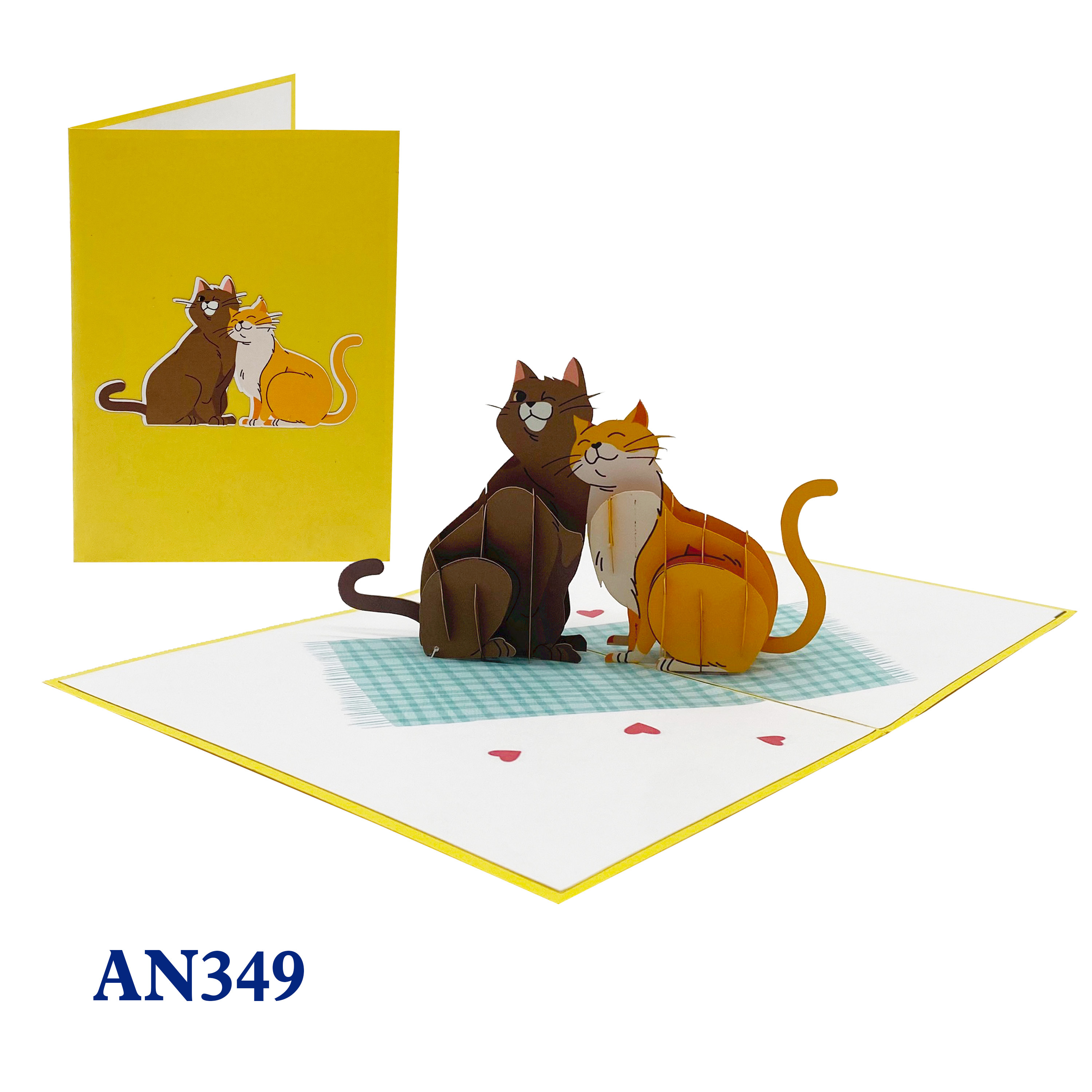 Cats 3D Pop Up Card