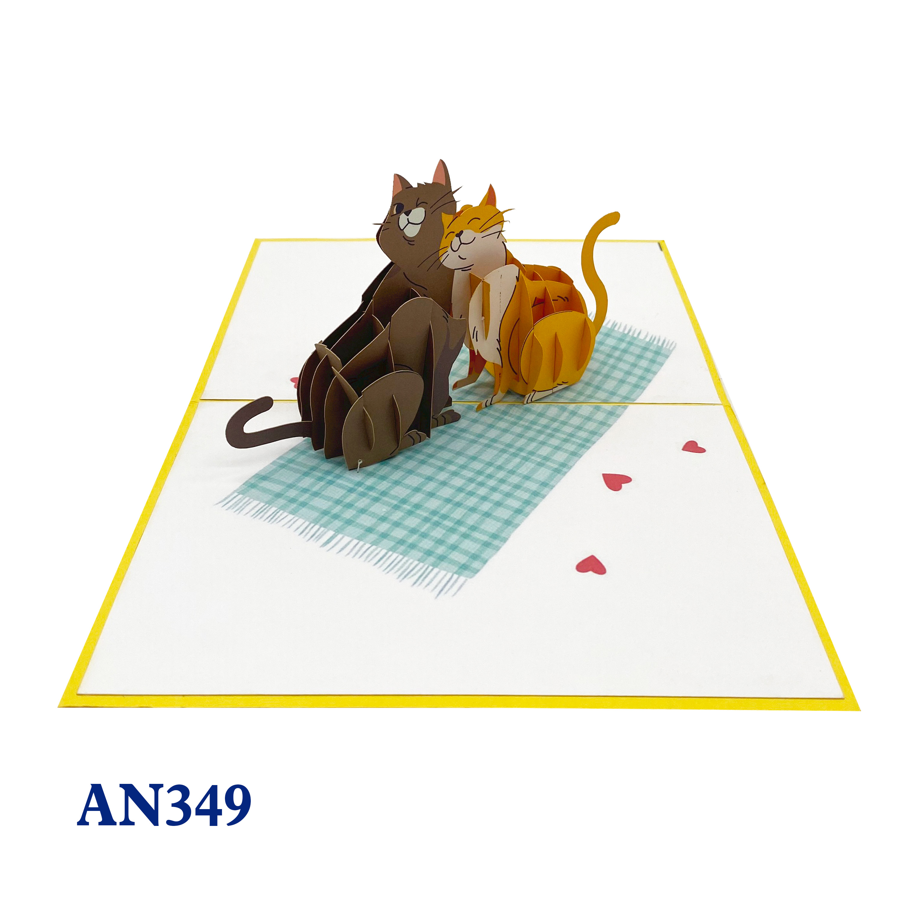 Cats 3D Pop Up Card