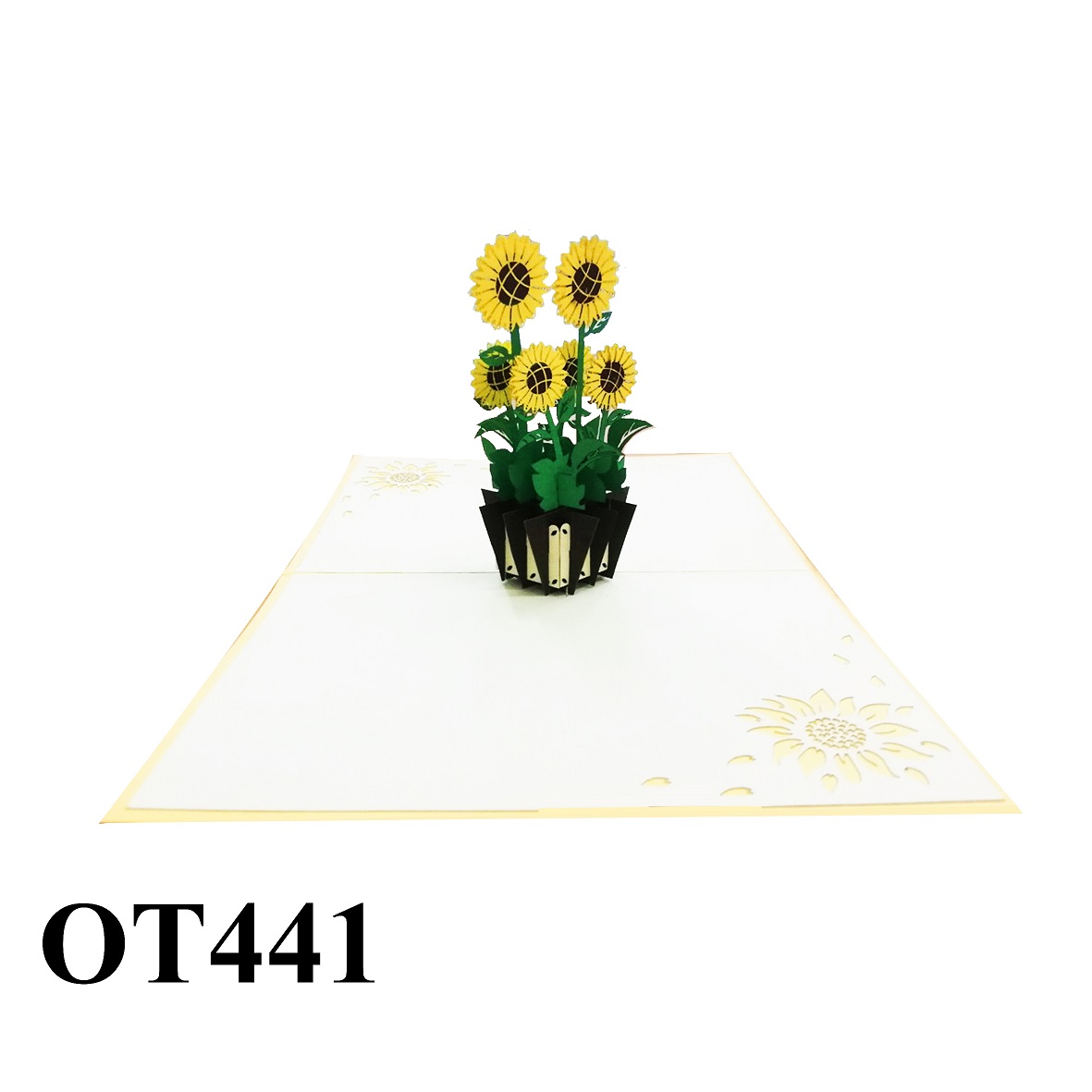 Sunflower Pop Up Card