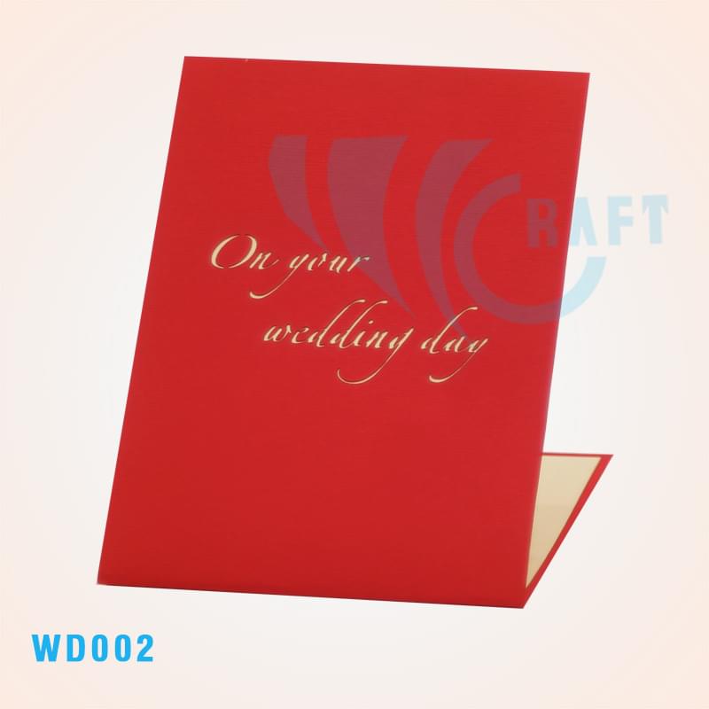 Wedding Church 2 Pop Up Card