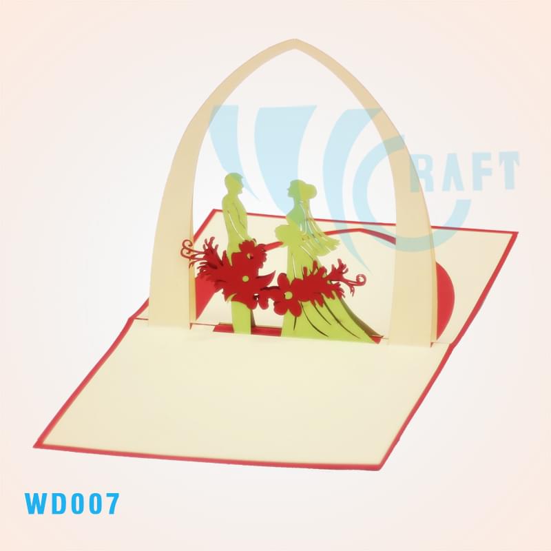 Wedding Pop Up Card