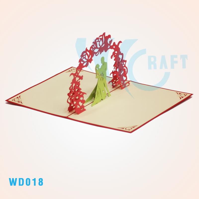 Wedding Pop Up Card
