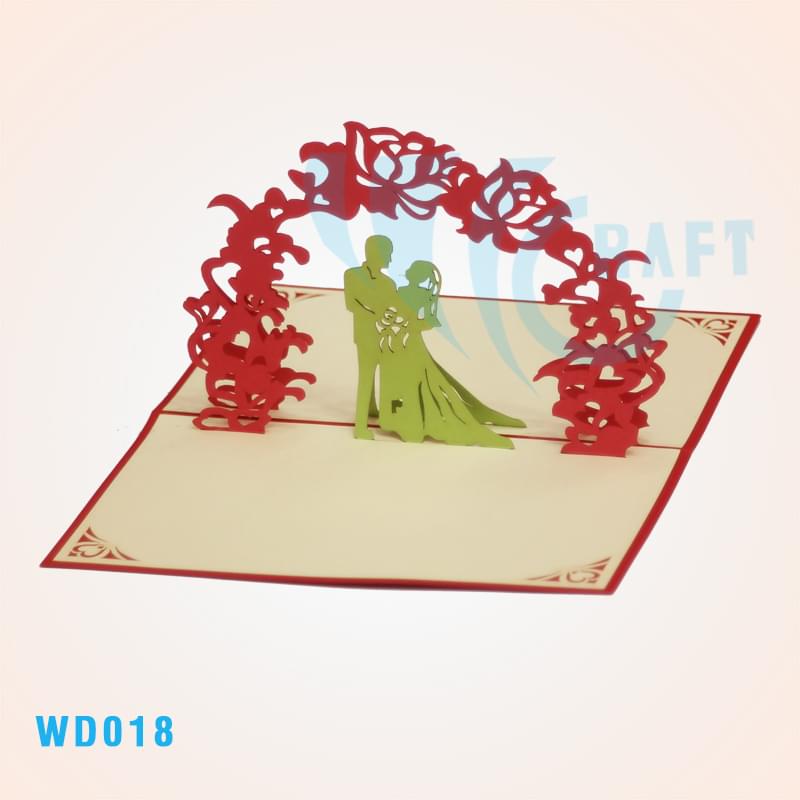Wedding Pop Up Card