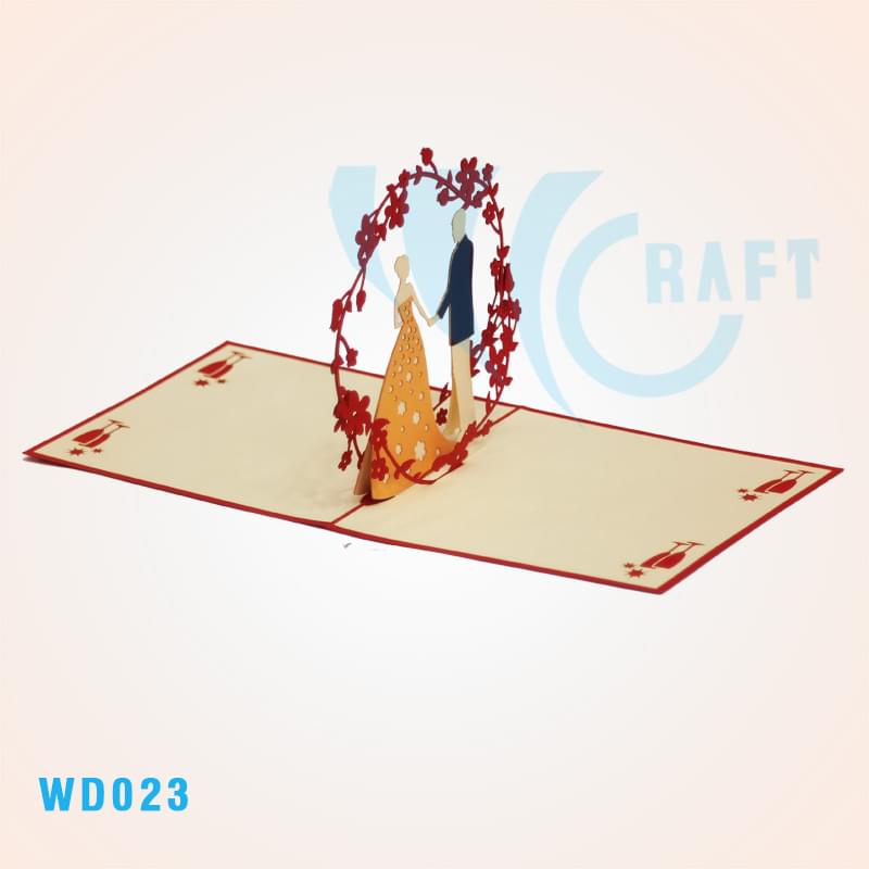 Wedding Pop Up Card