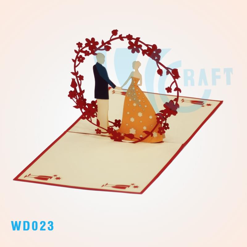 Wedding Pop Up Card