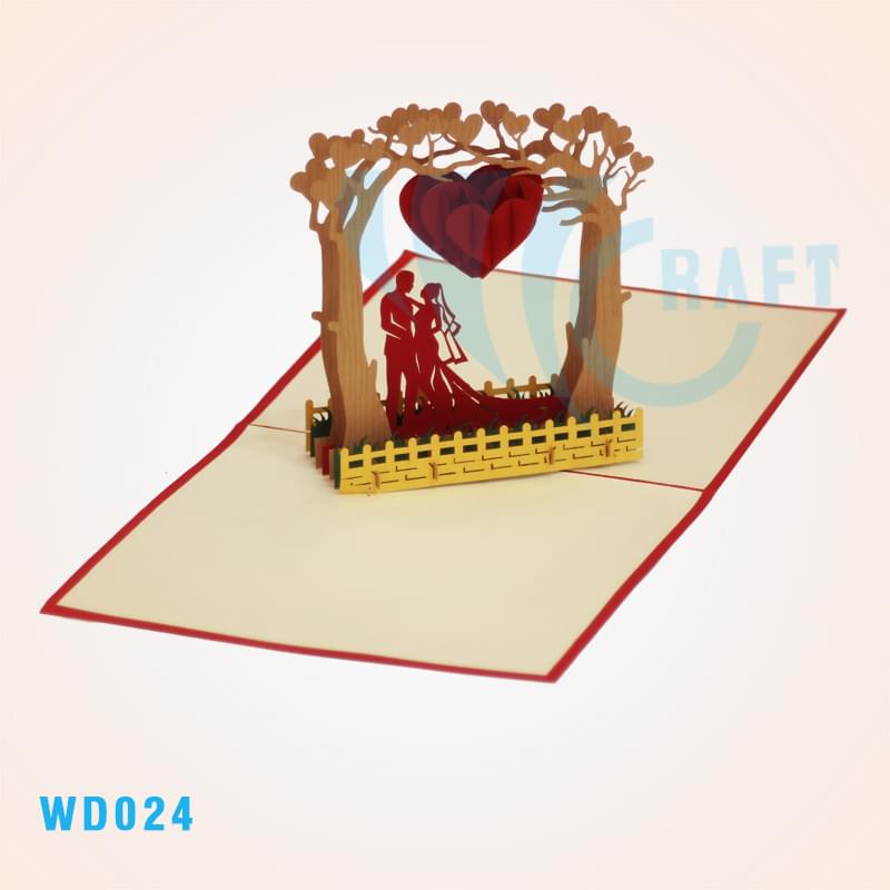 Heart Tree Pop Up Card