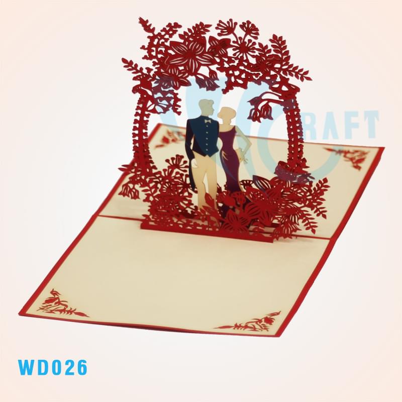 Wedding Pop Up Card