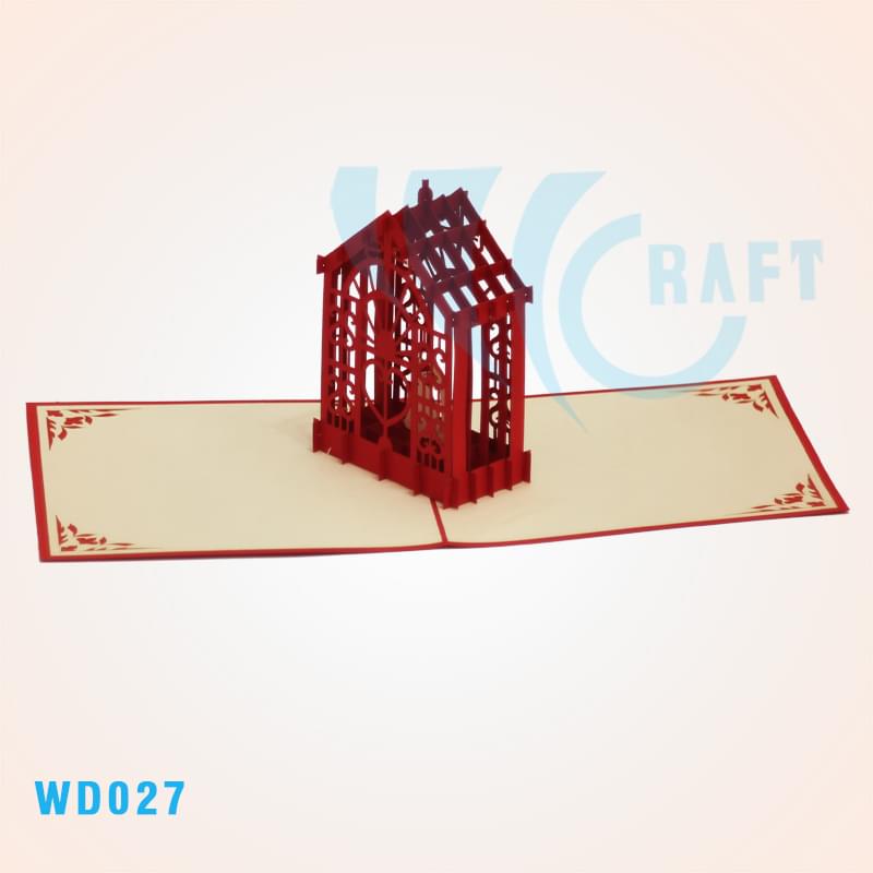 Love Castle Pop Up Card