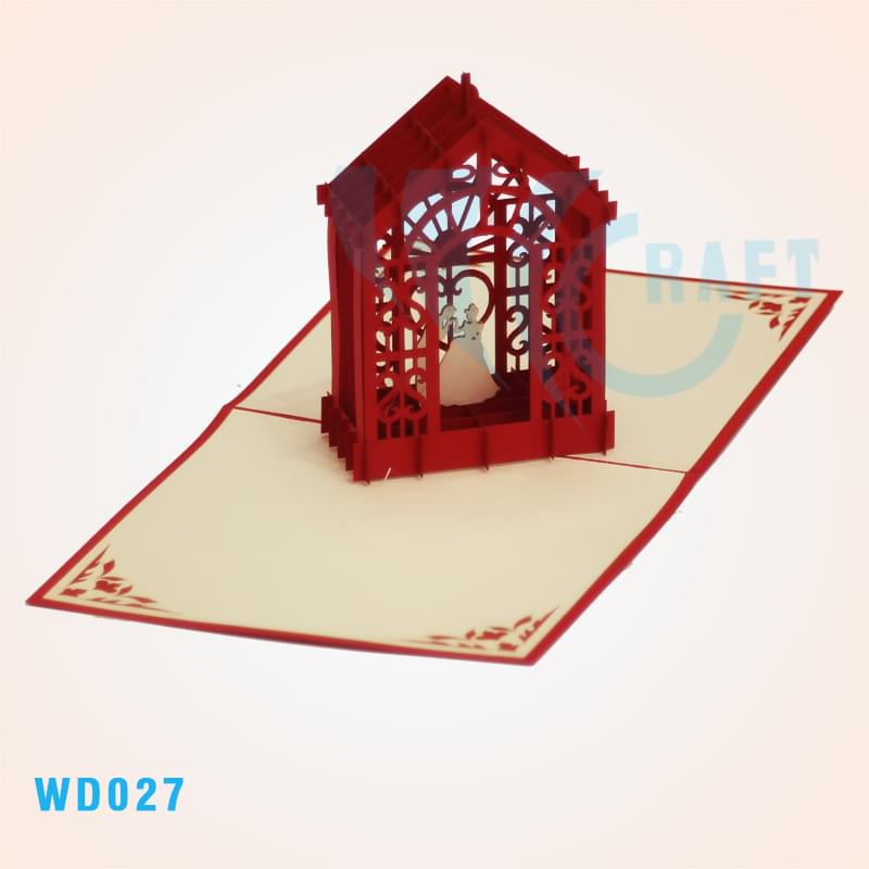 Love Castle Pop Up Card