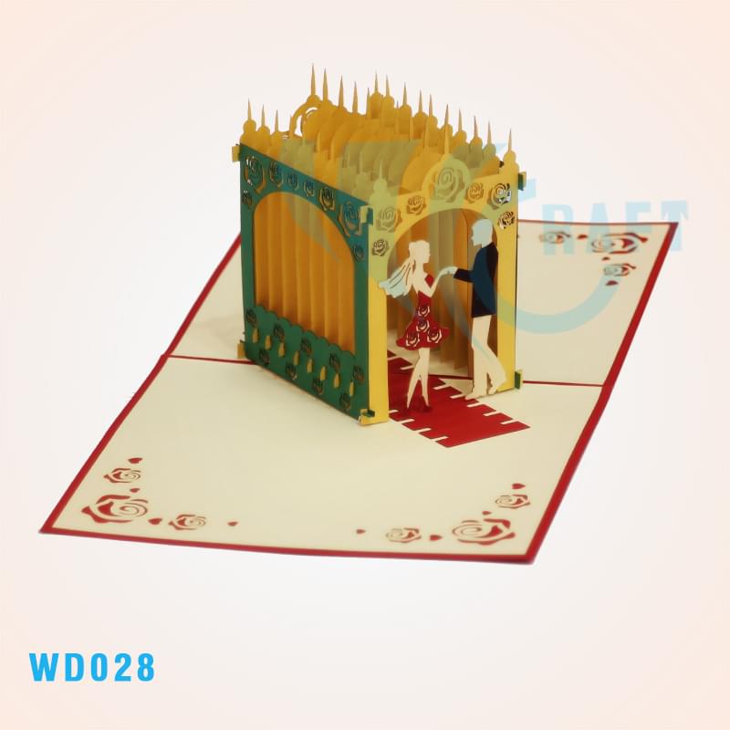 Castle Of Love Pop Up Card