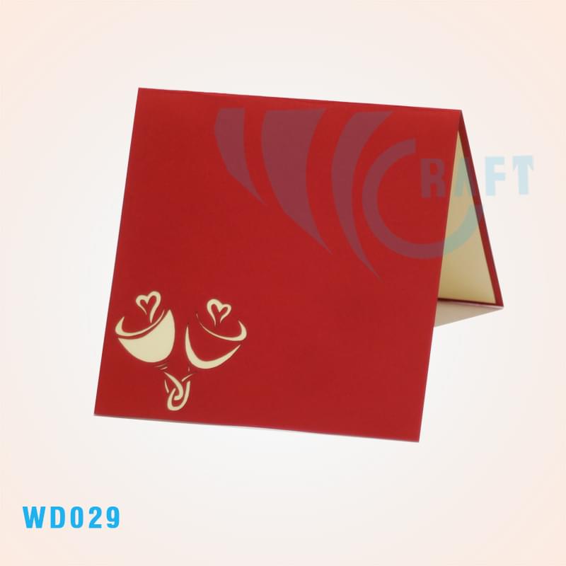 Champagne Pop Up Card