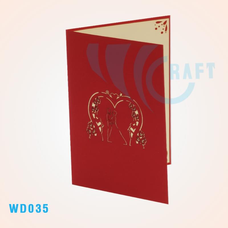 Wedding Pop Up Card