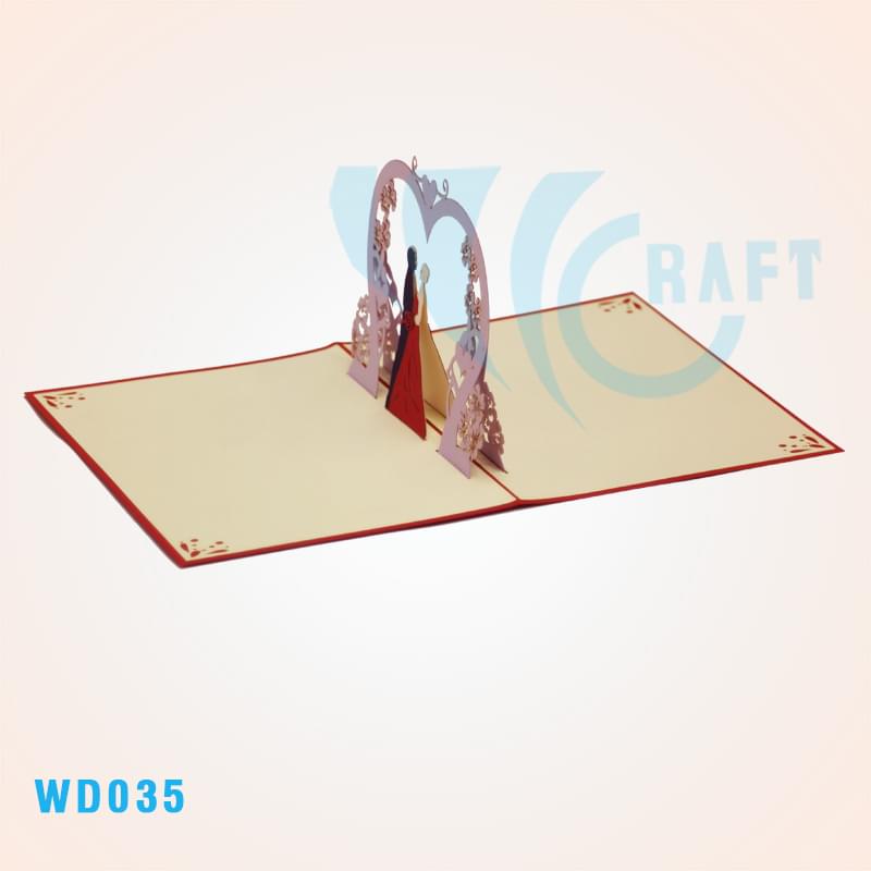 Wedding Pop Up Card