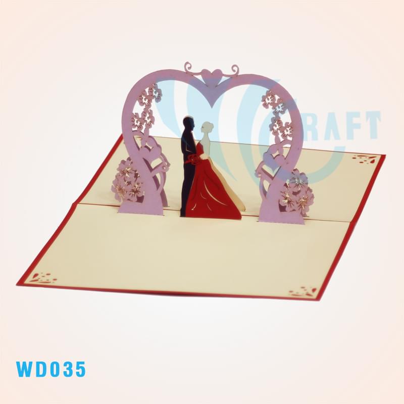 Wedding Pop Up Card