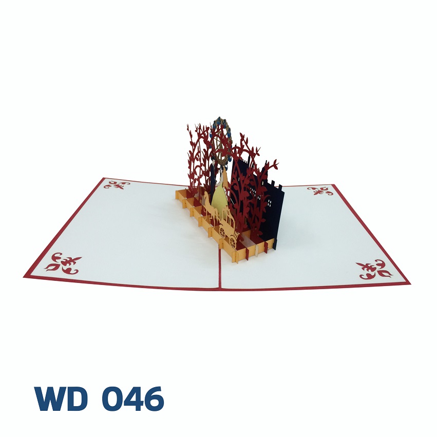 Wedding In London Pop Up Card