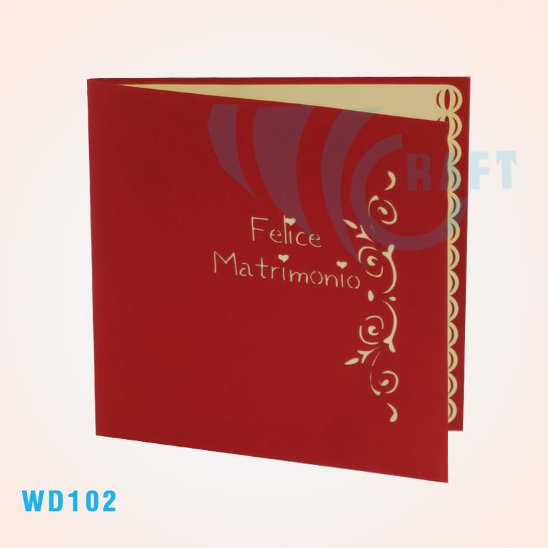 Wedding Pop Up Card