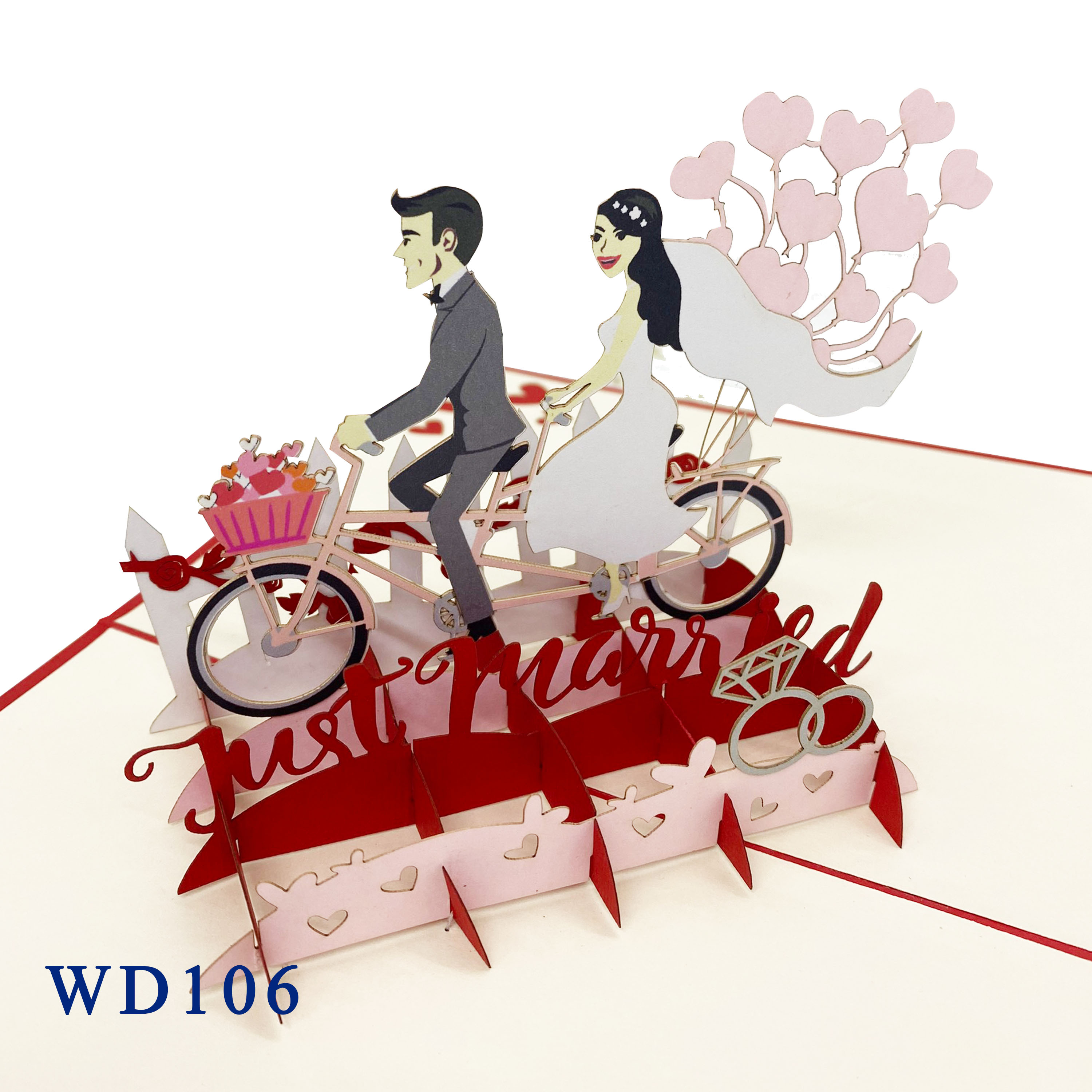Wedding Day Pop Up Card