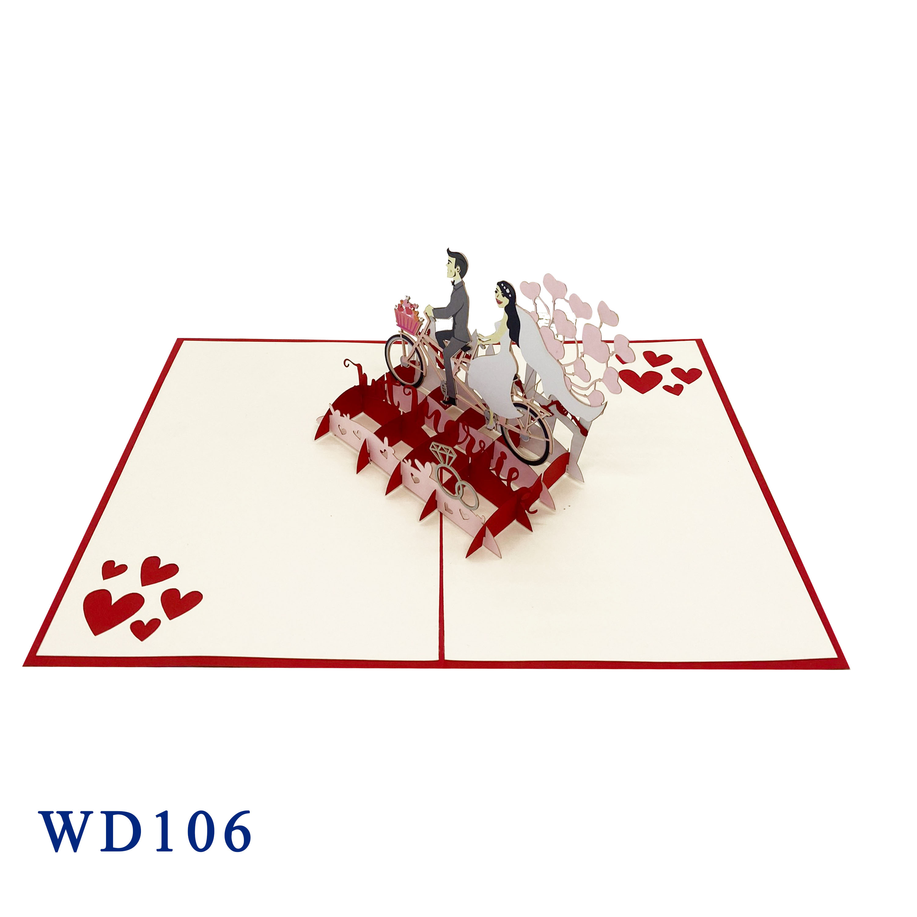 Wedding Day Pop Up Card