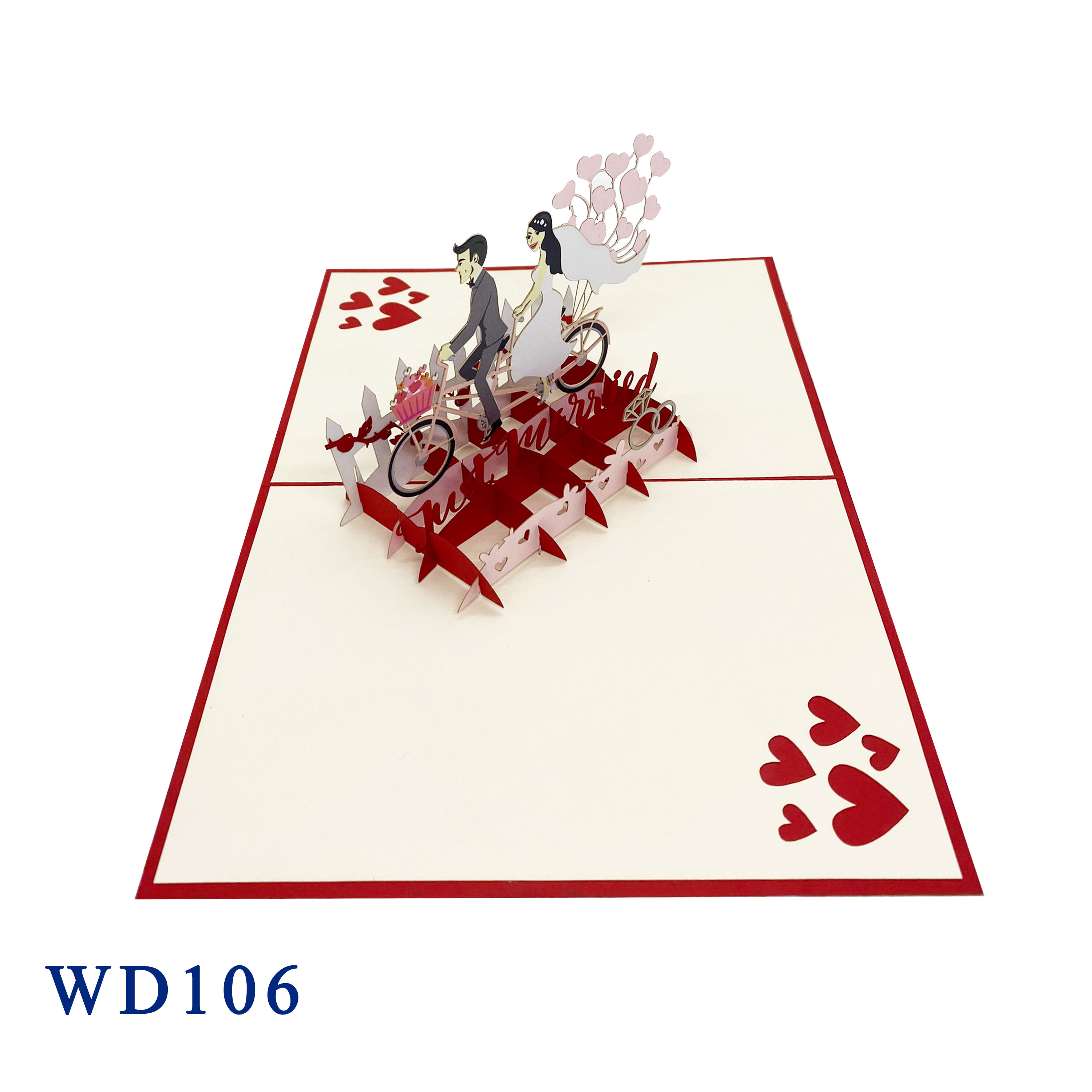 Wedding Day Pop Up Card