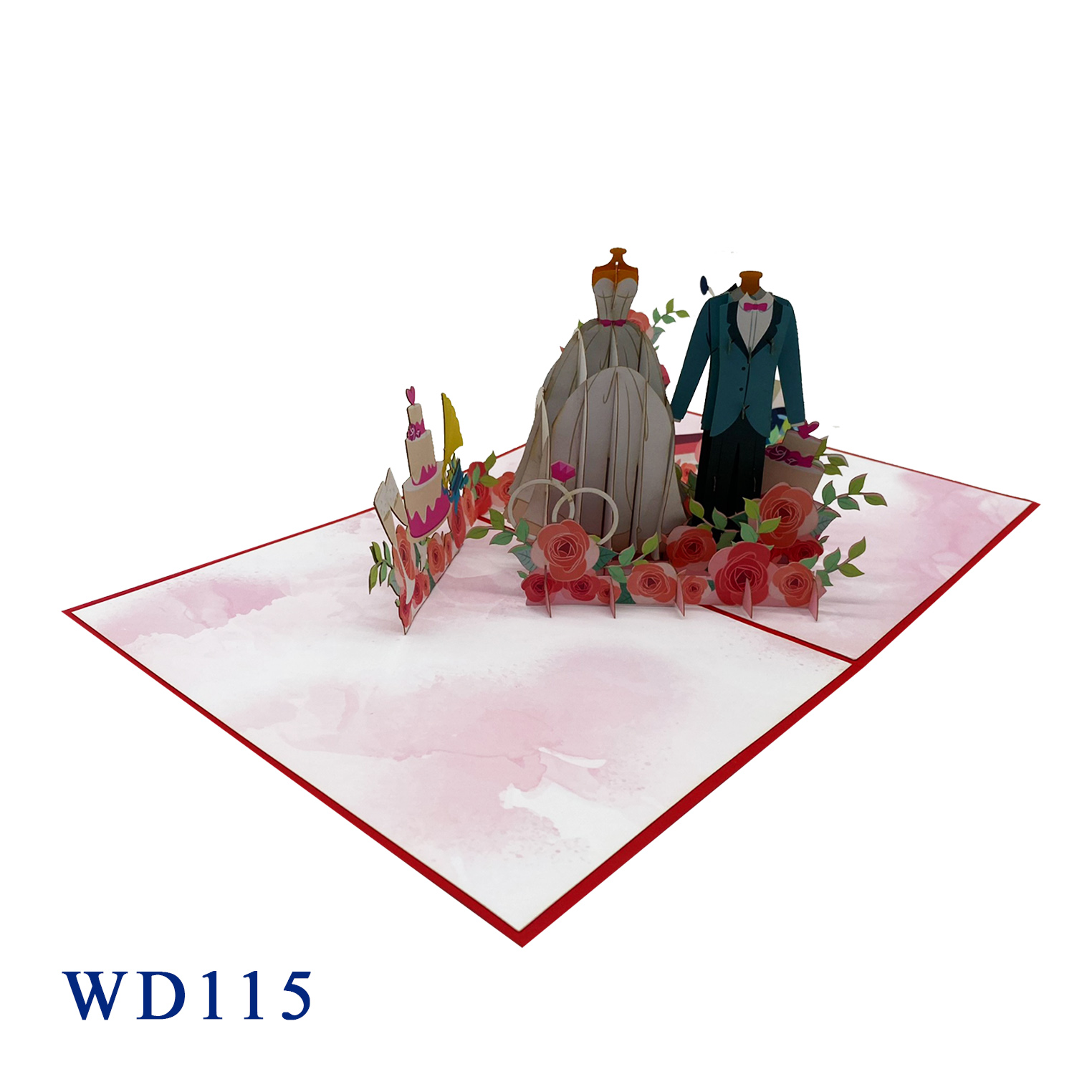 Wedding Pop Up Card