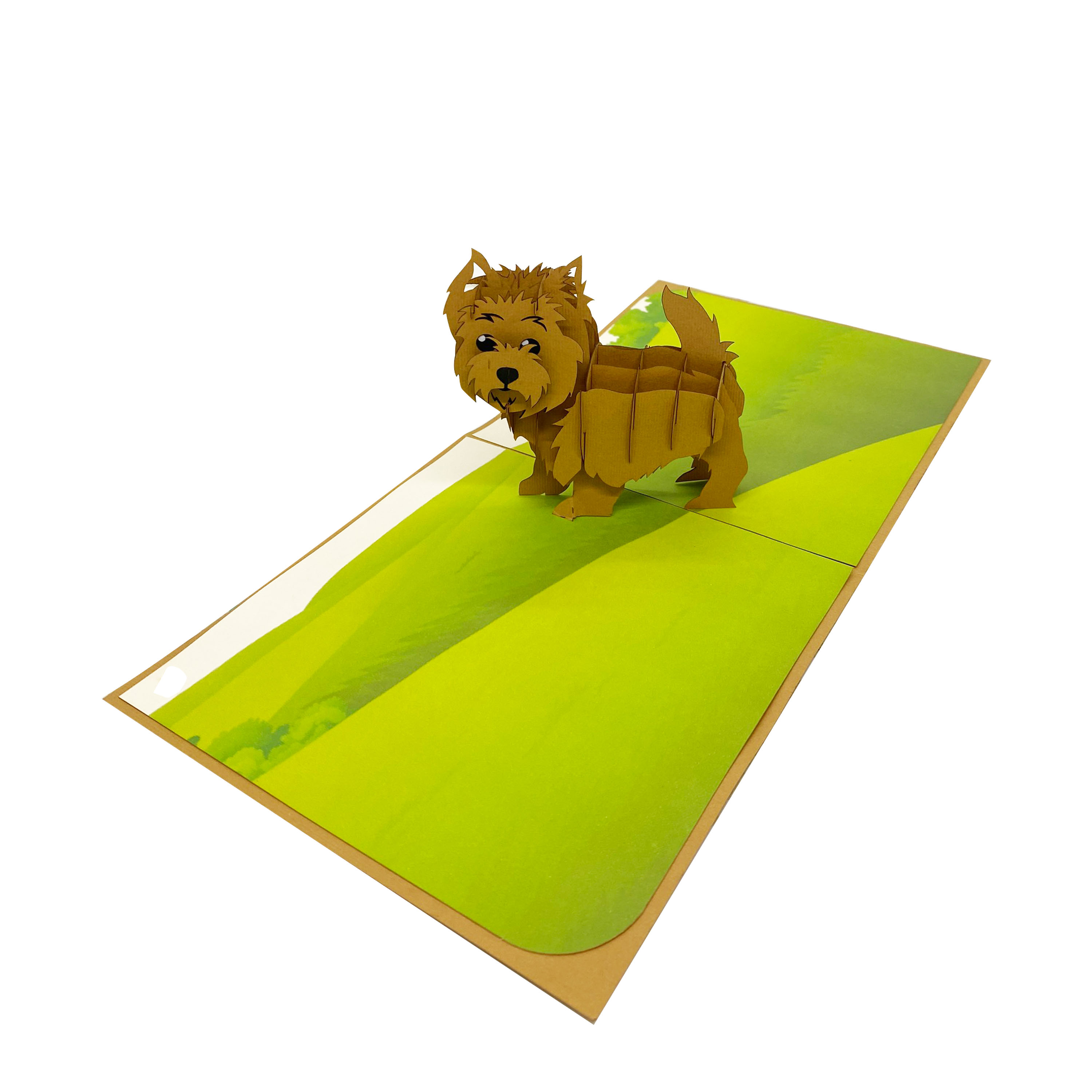 West Highland Terrier Pop Up Card