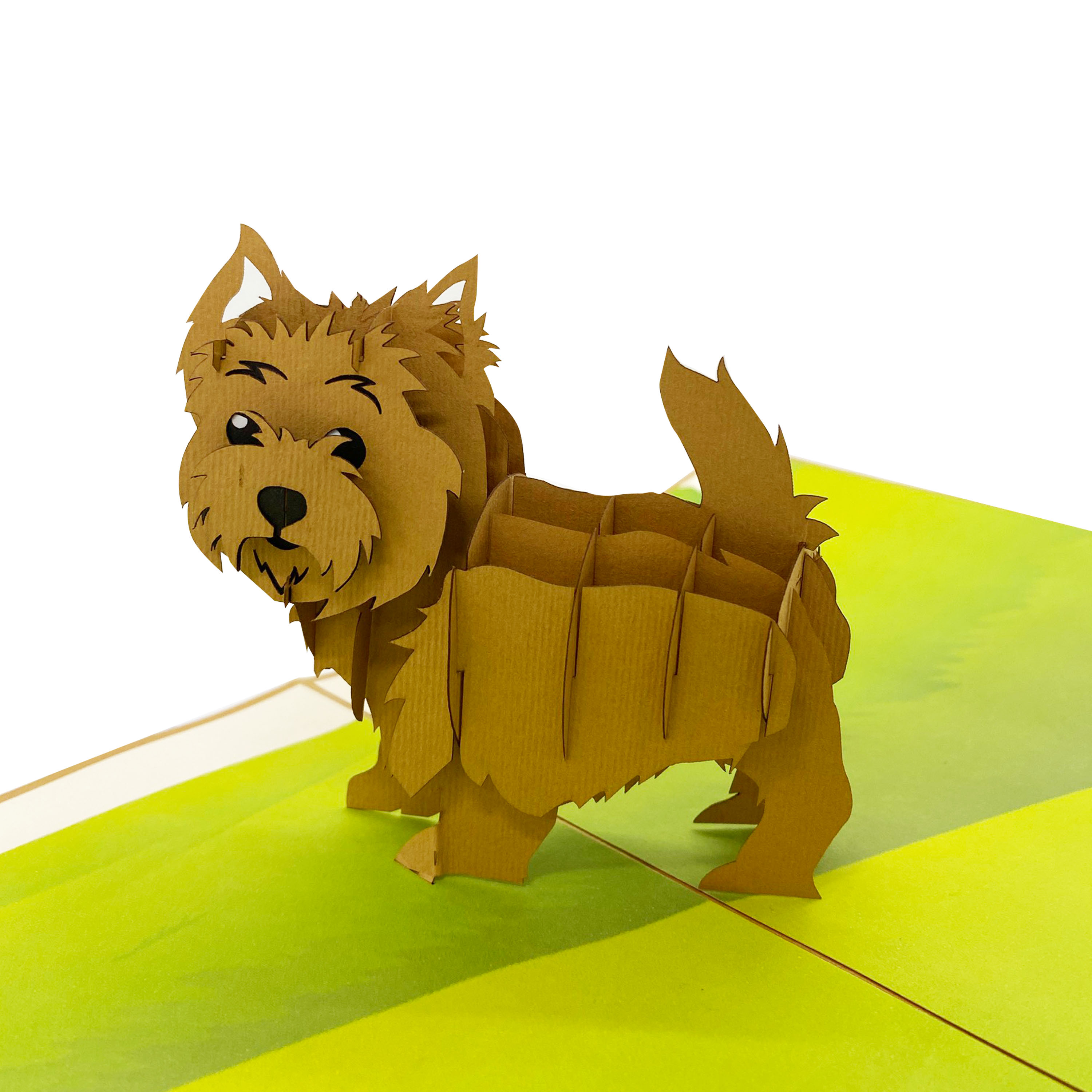 West Highland Terrier Pop Up Card