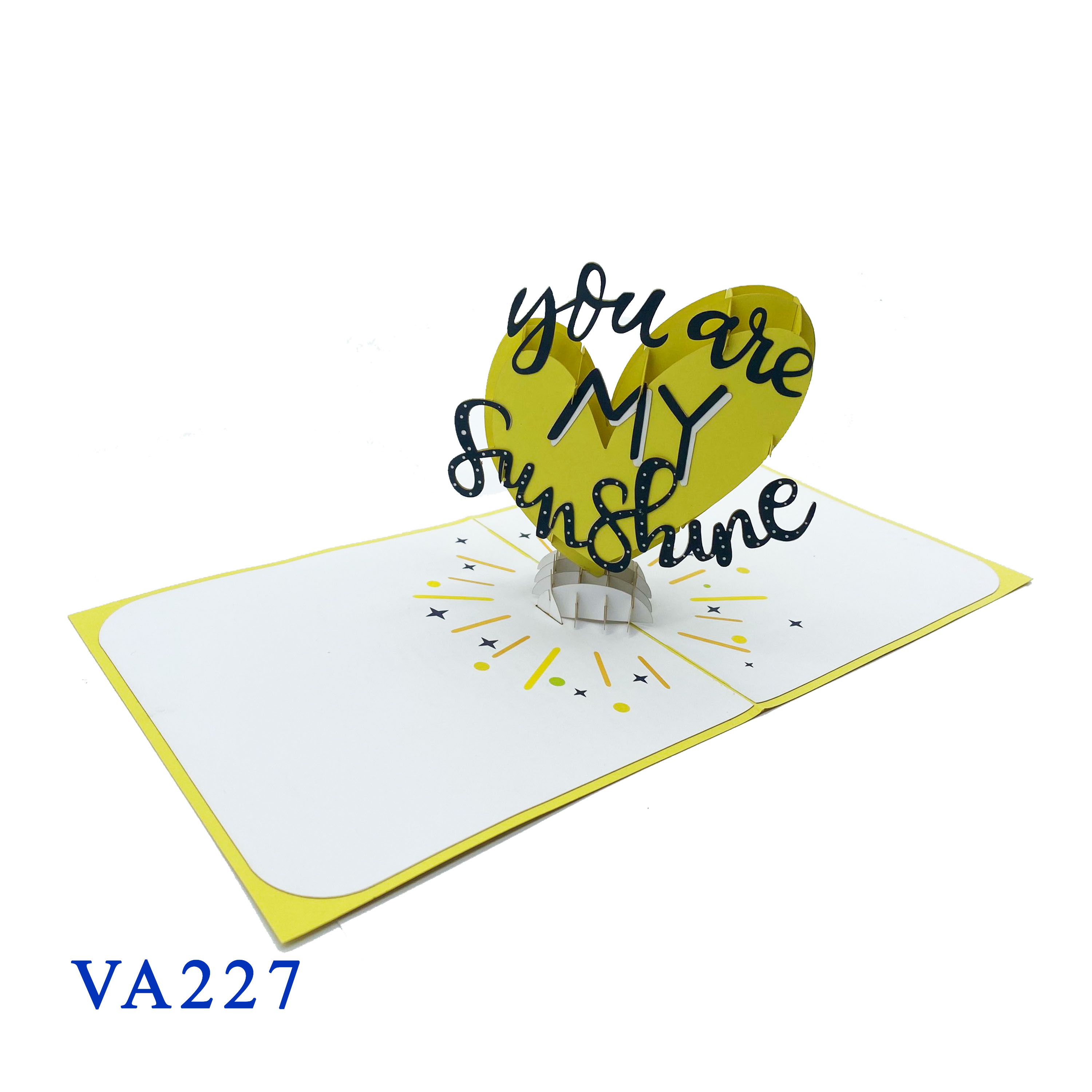 You Are My Sunshine Pop Up Card