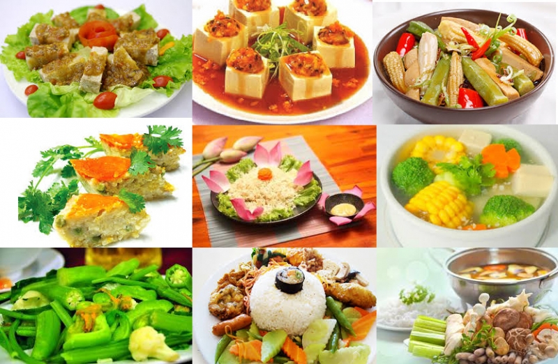 Cac Mon Chay Ngon đai Tiệc