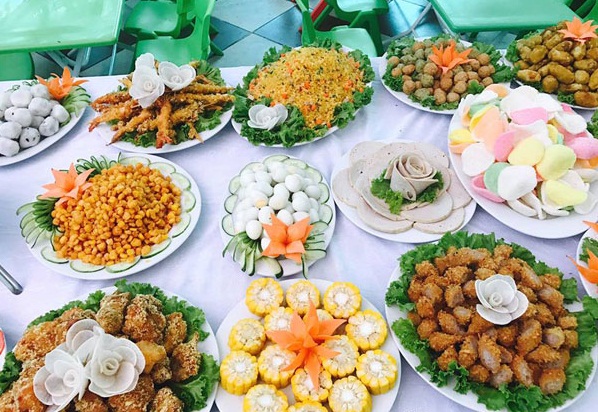THỰC ĐƠN CÁC MÓN ĂN TRONG TIỆC BUFFET CHO TRẺ EM Cỗ tiệc Sao Mai THỰC ĐƠN CÁC MÓN ĂN TRONG TIỆC BUFFET CHO TRẺ EM Cỗ tiệc Sao Mai