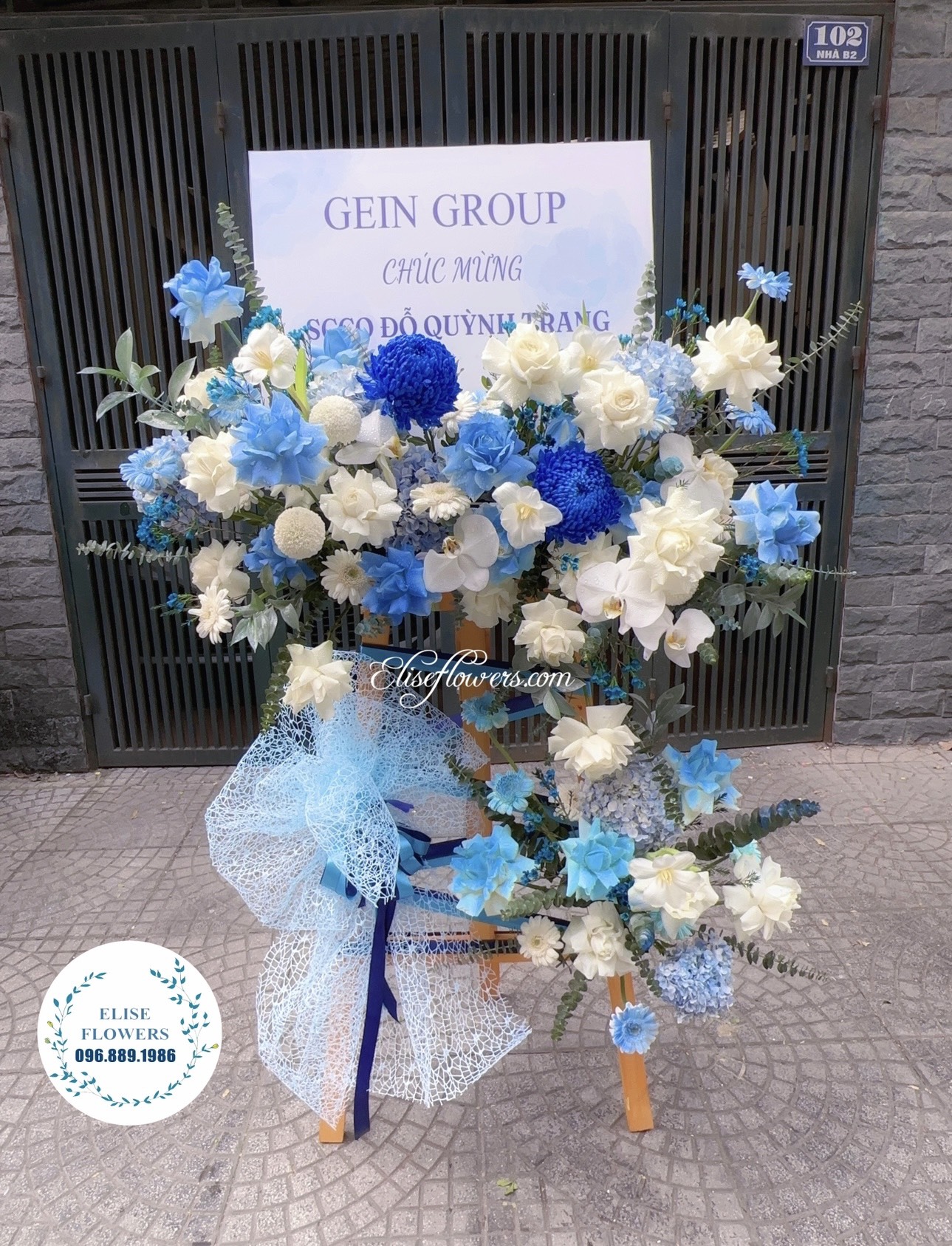 HOA KHAI TRƯƠNG HÀ NỘI | LẴNG HOA KHAI TRƯƠNG ĐẸP Ở HÀ NỘI | Elise flowers - Shop hoa tươi Hà Nội